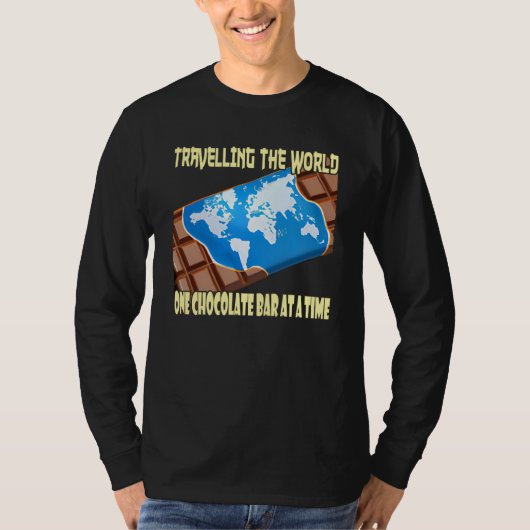 Travel and Chocolate Tシャツ (正面)