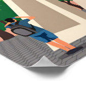 Travel Art Travel To Brussels ポスター (角)