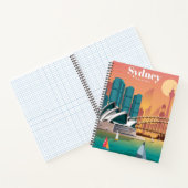 Travel Art Travel To Sydney Australia ノートブック (内部)