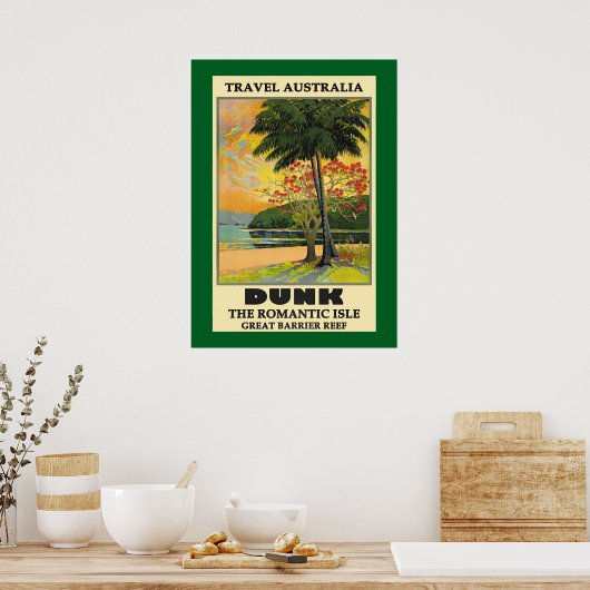 Travel Australia, Great Barrier Reef, ポスター (キッチン)