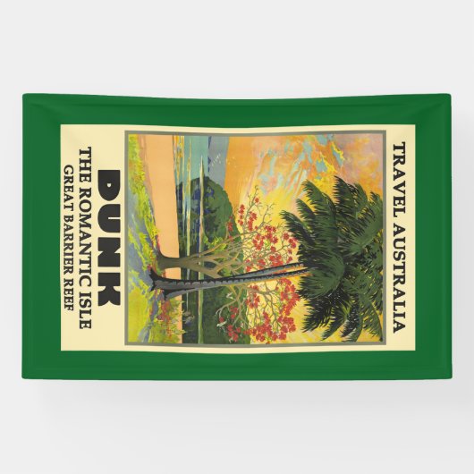 Travel Australia, Great Barrier Reef, 横断幕 (横)