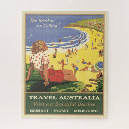 Travel Australia The Beaches are Calling ジグソーパズル