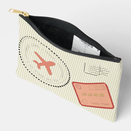 TRAVEL BAG アクセサリーポーチ (見開き)