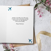 Travel Birthday Red Phone Booth Fun Photo  カード