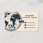  Travel Blogger Card 名刺 (裏面)