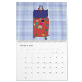 TRAVEL CALENDAR  カレンダー (1月 2027)