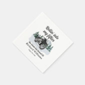 Travel Classic Motorbike Rolling 50th Birthday スタンダードカクテルナプキン (角)