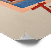 Travel Copenhagen, Denmark ポスター (角)