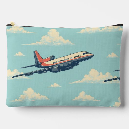 Travel Cosmetic and Toiletry Bag アクセサリーポーチ (正面)