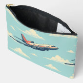 Travel Cosmetic and Toiletry Bag アクセサリーポーチ (見開き)