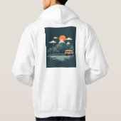 Travel Design Hoodie パーカ (裏面)