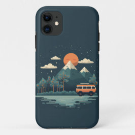 Travel Design Phone Case iPhone 11 ケース