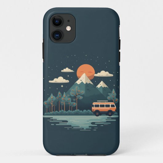 Travel Design Phone Case Case-Mate iPhoneケース (裏面)