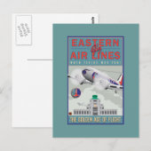TRAVEL-Eastern Air Lines- ポストカード (正面/裏面)