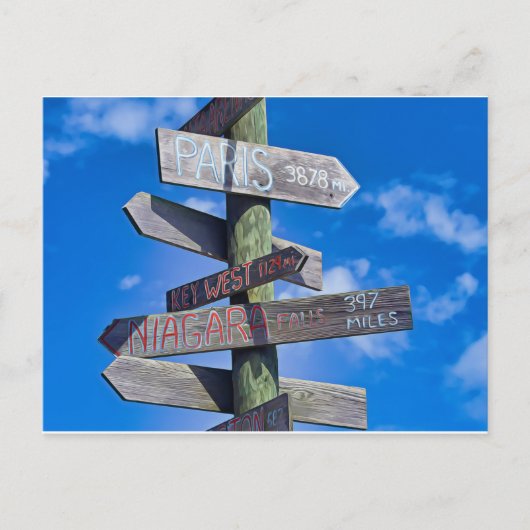 Travel Everywhere ポストカード (正面)