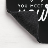 Travel Far Enough You Meet Yourself マウスパッド (コーナー)