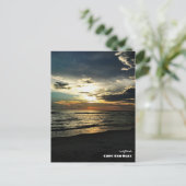 Travel | Florida - Cape San Blas Sunset ポストカード (スタンド正面)