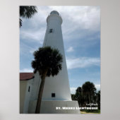 Travel | Florida - St. Marks Lighthouse ポスター (正面)