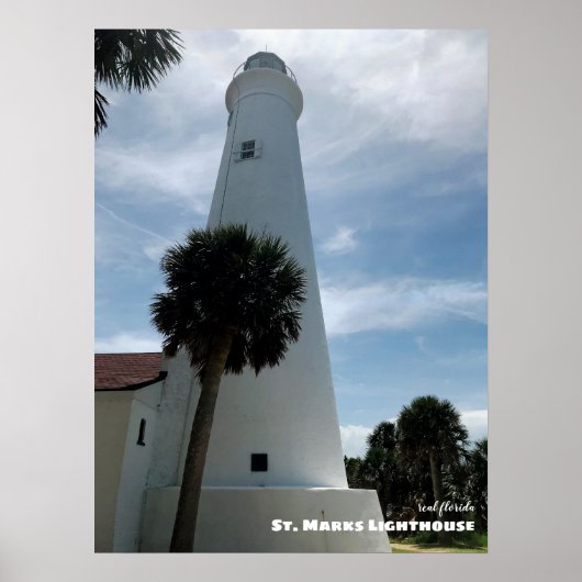 Travel | Florida - St. Marks Lighthouse ポスター (正面)