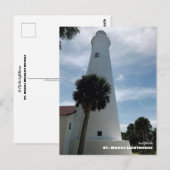 Travel | Florida - St. Marks Lighthouse ポストカード (正面/裏面)