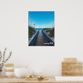 Travel | Florida - Warning Flag, Cape San Blas ポスター (キッチン)