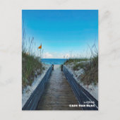 Travel | Florida - Warning Flag, Cape San Blas ポストカード (正面)