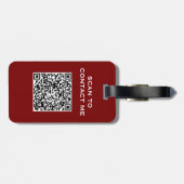 Travel Funny “Flew Good Didn’t Suck” and Airplane ラゲッジタグ (裏面横)