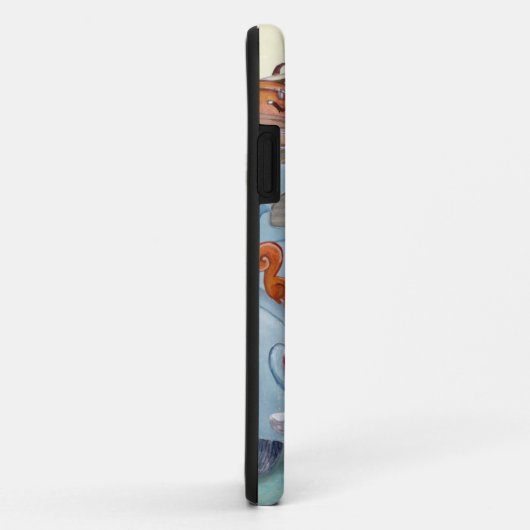 Travel girl in Paris - Iphone case Case-Mate iPhoneケース (裏面/右)