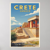 Travel Greece: Aヴィンテージ1960sポスターコレクション ポスター (正面)