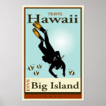 Travel Hawaii ポスター<br><div class="desc">Travel Hawaii and dive the Big Island.</div>