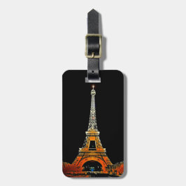 Travel in Style: The Eiffel Tower Luggage Tag ラゲッジタグ