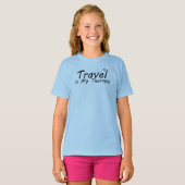 Travel Is My Therapy, Adventure Lover Tシャツ (正面フル)