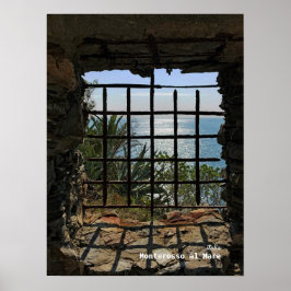 Travel | Italy - Monterosso al Mare, Ligurian Sea ポスター