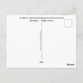 Travel | Italy - Vernazza, Cinque Terre Mosaic ポストカード (裏面)