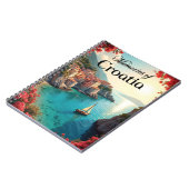 Travel Journal Croatia ノートブック (左側)
