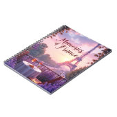 Travel Journal France ノートブック (左側)