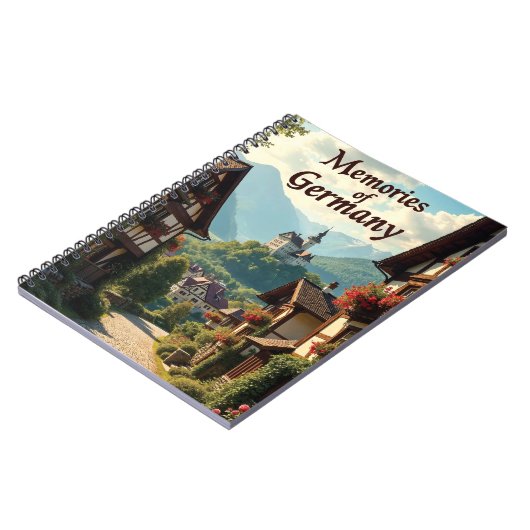 Travel Journal Germany ノートブック (左側)