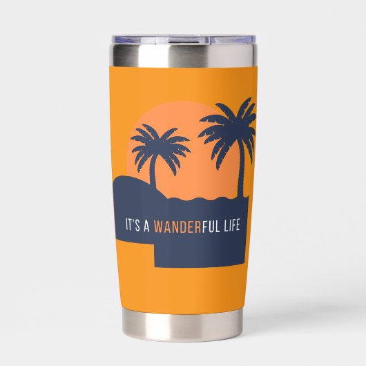 Travel Lifestyle  保温保冷タンブラー (正面)