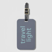 Travel Light ラゲッジタグ (正面縦)