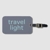 Travel Light ラゲッジタグ (正面横)