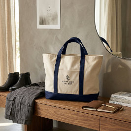 Travel Light Live Deep Minimalist Typography トートバッグ