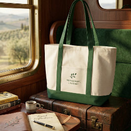 Travel Light Live Deep Minimalist Typography トートバッグ