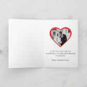 Travel Love Photo Elegant Romantic Custom  シーズンカード (内部)