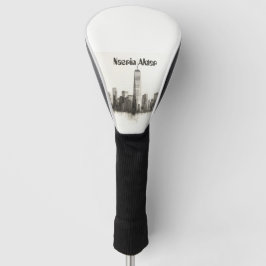 Travel lover personalize your name ゴルフヘッドカバー