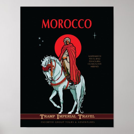 Travel Morocco ポスター (正面)