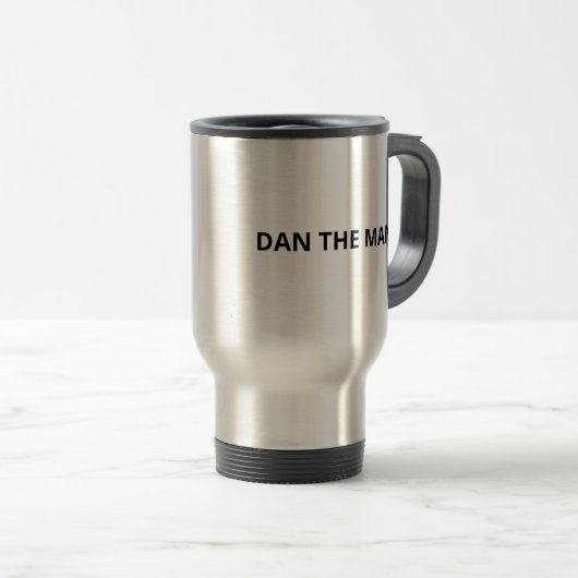 Travel Mug 20 oz Personalize - with Handle - Custo トラベルマグ (正面右)