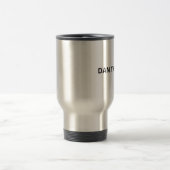 Travel Mug  Personalized - with Handle Custom name トラベルマグ (中央)
