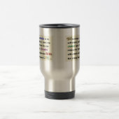 Travel mug with a pro-life message. トラベルマグ (中央)