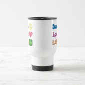 Travel mug with a pro-life message. トラベルマグ (中央)