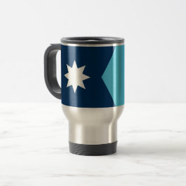 Travel Mug with Flag of Minnesota, USA トラベルマグ